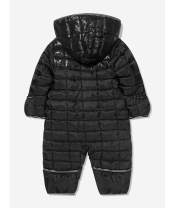 Nike Baby Boys Colourblock Snowsuit in Black pas cher