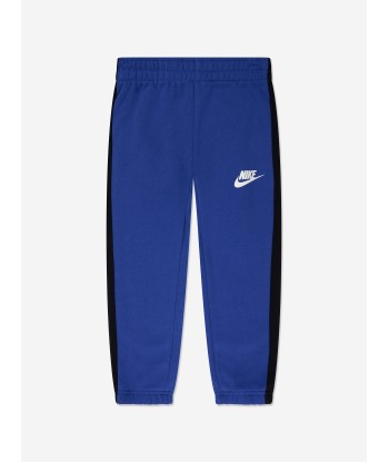 Nike Boys Oversized Futura Crew Tracksuit in Blue en ligne