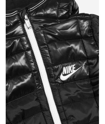 Nike Baby Boys Colourblock Snowsuit in Black pas cher