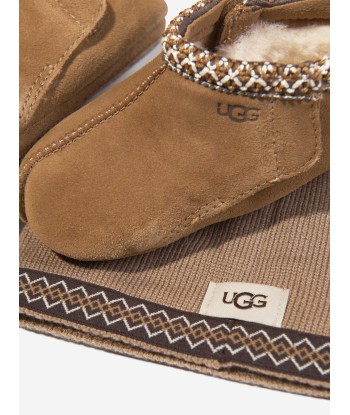 UGG Baby Tasman And Beanie Gift Set in Brown solde