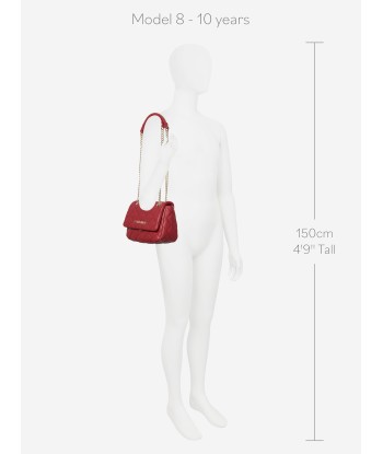 Valentino Girls Ocarina Flap Bag in Red (W: 18.5cm) paiement sécurisé