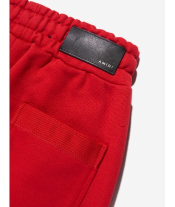 Amiri Kids Bones Joggers in Red en linge