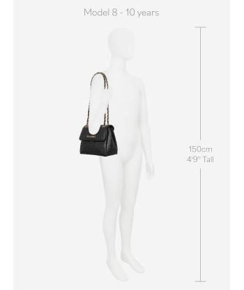 Valentino Girls Relax Flap Bag in Black (W:20cm) en ligne des produits 