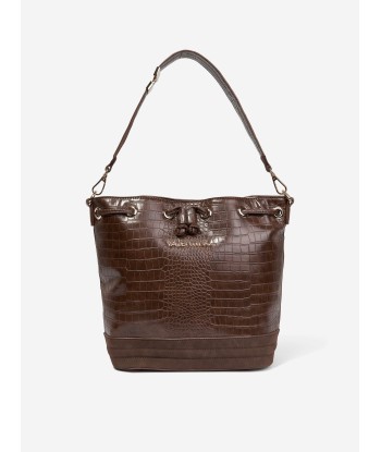 Valentino Girls Fire Bucket Bag in Brown (W: 24cm) rembourrage situé sous