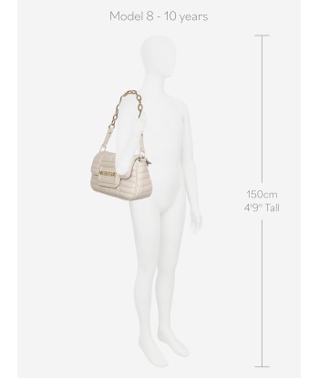 Valentino Girls Quilt Flap Bag in Beige (W:23cm) ouvre sa boutique