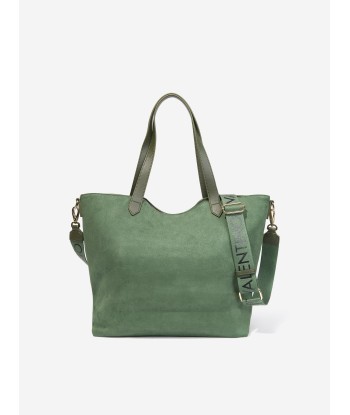 Valentino Girls Courmayeur Shopping Bag in Green (W:34cm) brillant des détails fins