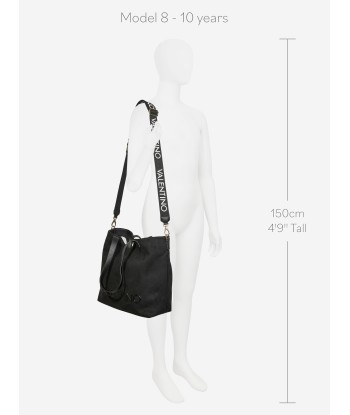 Valentino Girls Courmayeur Shopping Bag in Black (W:34cm) des créatures d'habitude