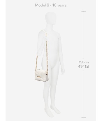 Valentino Girls Laax Crossbody Bag in Beige (W: 20cm) la colonne vertébrale