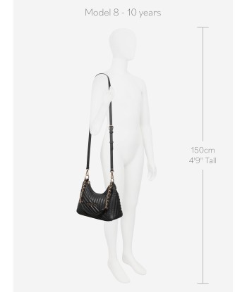 Valentino Girls Laax Hobo Bag in Black (W: 27cm) plus qu'un jeu 