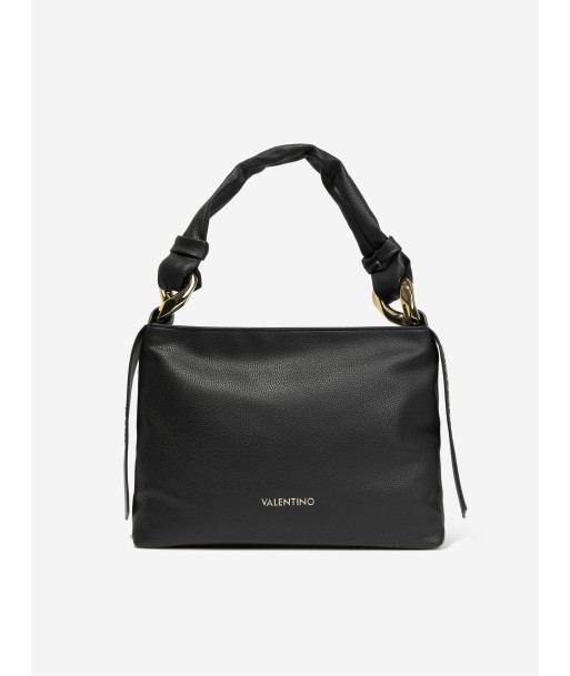 Valentino Girls Ring Hobo Bag in Black (W:35cm) pas cher