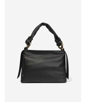 Valentino Girls Ring Hobo Bag in Black (W:35cm) pas cher