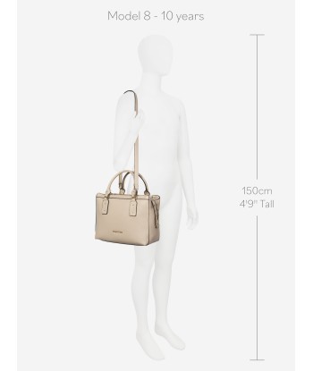 Valentino Girls Megeve Shopping Bag in Beige (W: 30cm) de technologie