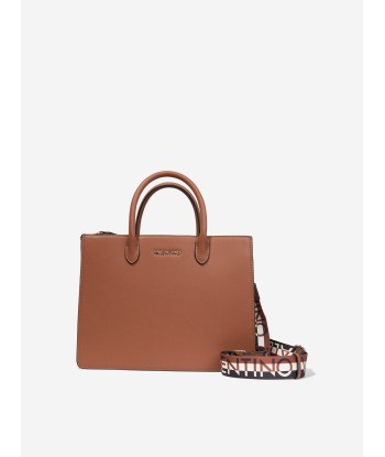 Valentino Girls Zermatt Shopping Bag in Brown (W:34cm) rembourrage situé sous