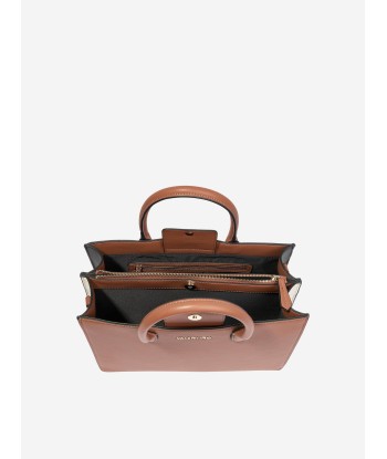 Valentino Girls Zermatt Shopping Bag in Brown (W:34cm) rembourrage situé sous