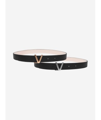 Valentino Girls Cannella Belt And Buckles in Black commande en ligne