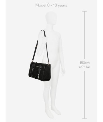 Valentino Girls Special Camy Shopping Bag in Black (W:37cm) les muscles