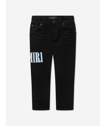 Amiri Boys Logo Jeans in Black sélection de produits