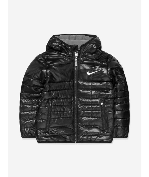 Nike Boys Mid Weight Fill Jacket in Black meilleur choix