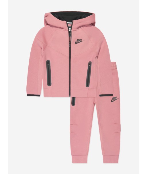 Nike Girls Tech Fleece Hooded Tracksuit in Pink vous aussi creer 