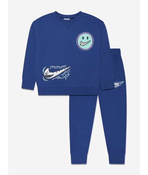 Nike Boys NSW Art Of Play Tracksuit in Blue Jusqu'à 80% De Réduction