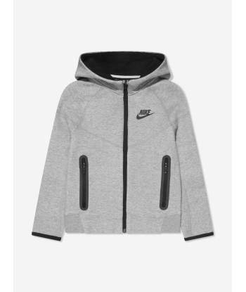 Nike Boys Tech Fleece Hooded Tracksuit in Grey pas cher chine