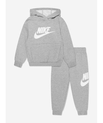 Nike Boys NKN Club Fleece Tracksuit in Grey en stock