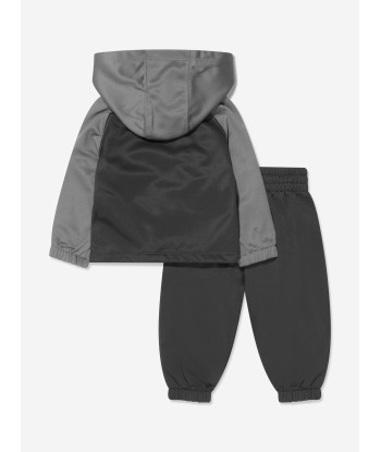 Nike Boys Lifestyle Essential Tracksuit in Grey pas chere