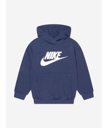 Nike Boys NKN Club Fleece Tracksuit in Navy brillant des détails fins