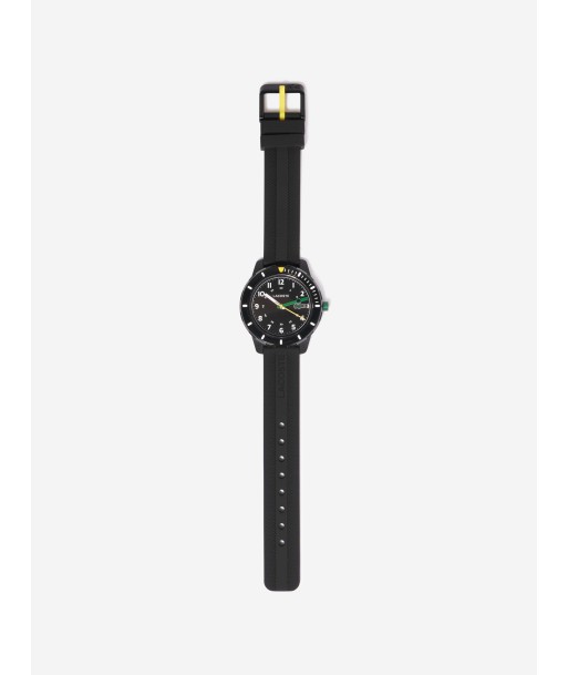 Lacoste Boys Mini Tennis-Sport Inspired Watch in Black 34 mm (One Size) une grave pollution 