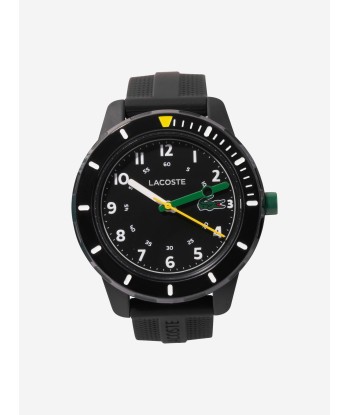 Lacoste Boys Mini Tennis-Sport Inspired Watch in Black 34 mm (One Size) une grave pollution 