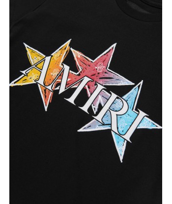 Amiri Kids Stars T-Shirt in Black Vous souhaitez 