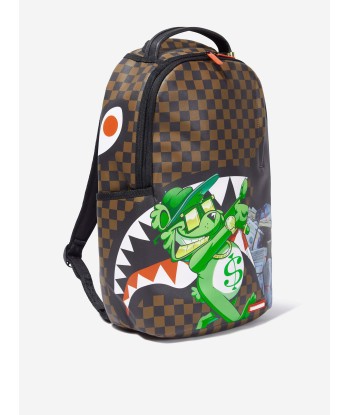 Sprayground Kids Money Bear Reveal Backpack in Brown pas cher