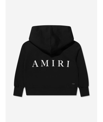 Amiri Kids Logo Hoodie in Black JUSQU'A -70%! 