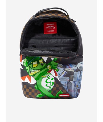 Sprayground Kids Money Bear Reveal Backpack in Brown pas cher