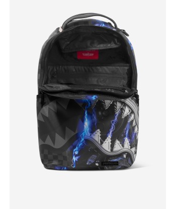 Sprayground Kids Sharkinator 3 Backapck in Black (18" x 6" x 11.5") france