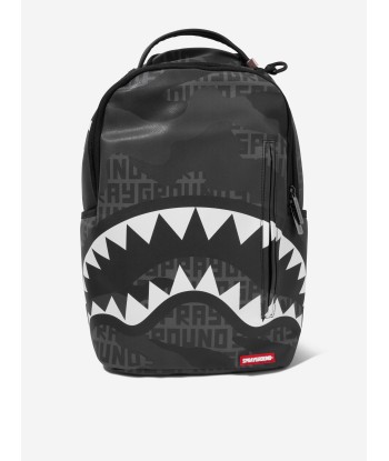 Sprayground Kids Camo Infinity DLXSV Backpack in Grey (18" x 6" x 11.5) Venez découvrir notre 