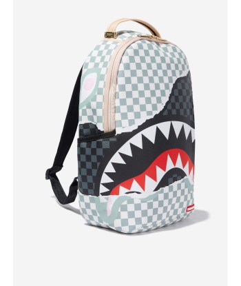 Sprayground Kids Tear It Up DLXSV Backpack in Grey pas cheres