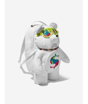 Sprayground Shark Trip Money Bear Backpack in Grey à prix réduit toute l'année