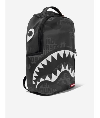 Sprayground Kids Camo Infinity DLXSV Backpack in Grey (18" x 6" x 11.5) Venez découvrir notre 