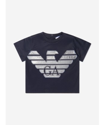 Emporio Armani Baby Boys Jersey Logo T-Shirt Profitez des Offres !