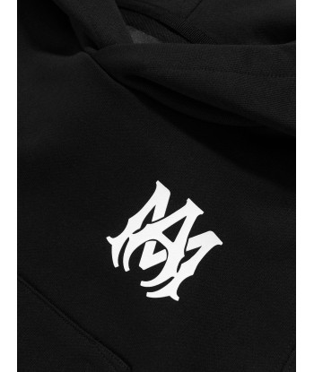 Amiri Kids Logo Hoodie in Black JUSQU'A -70%! 