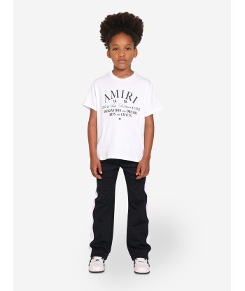 Amiri Kids Arts District T-Shirt in White Fin de série