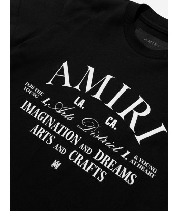 Amiri Kids Arts District T-Shirt in Black en stock