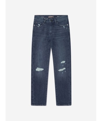 DL1961 Boys Brady Distressed Slim Jeans in Blue l'évolution des habitudes 