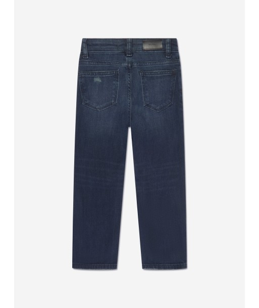 DL1961 Boys Brady Distressed Slim Jeans in Blue Livraison rapide