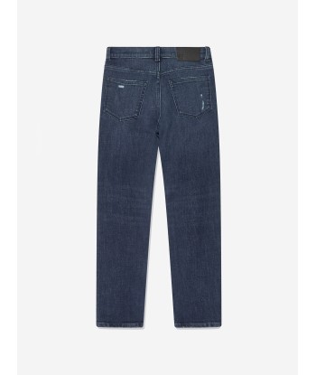 DL1961 Boys Brady Distressed Slim Jeans in Blue l'évolution des habitudes 