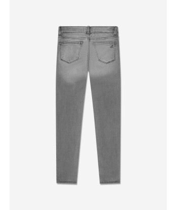 DL1961 Girls Chloe Skinny Fit Jeans in Grey de France