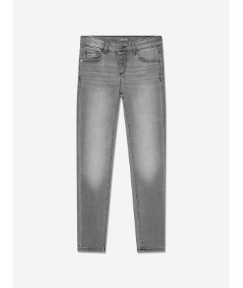 DL1961 Girls Chloe Skinny Fit Jeans in Grey de France