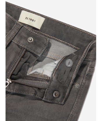 DL1961 Boys Brady Slim Fit Jeans in Grey en ligne